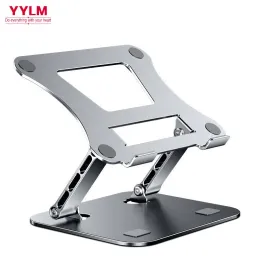 Stands Phone Tablet Stand Adjustable Aluminum Alloy laptop Tablet up to 17 "Laptop Portable Folding stand Cooling stand support