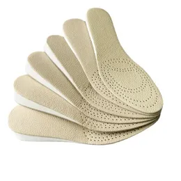 Double-sided Cowhide Sports Insole Casual Shoes Heightening Pad Breathable Sweat Absorption Deodorant Sports Shock Absorption