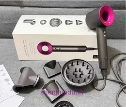 Top quality Hair dryer 5 in 1 salon Electric Hair Dryerr negative ion negative ion professional travel home temperature adjustable hair QYNZ