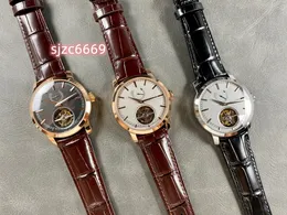 TUR 89000/000R-9655 True Kinetic Tourbillon ha un diametro di 42 mm e uno spessore di 12,2 mm con uno specchio in vetro a base di movimento meccanico Cal.2260