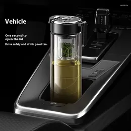 Water Bottles GIANXI Summer Magnetic Tea Cup Tritan Material Large Capacity Separation Camping Travel Sports Handy Car