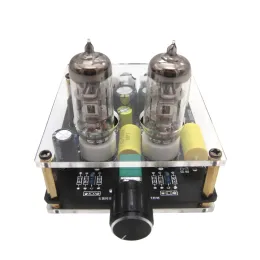 Amplifier 6A2 6K4 5654 Vacuum Tube Preamplifier HiFi Tube Amplifier Preamp Bile Buffer Auido Amp DC12V