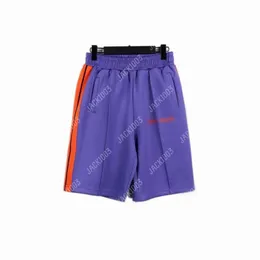 Palm PA 2024SS Summer Casual Men Women Women Solid Color Stripes Shorts Shorts traspirante per la spiaggia comodo Basketball Sports Short Pants 4512 Angels Cyw