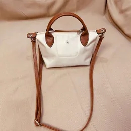 Luxus Handtasche Designerinnen Frauenmarke Tasche Fort Seri New Mini Double Griff Nylonknödel für Frauen Handheld Crossbody Minimalist wasserdichte Faltschulter Schulter