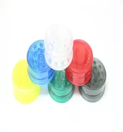 Smoking Accessories 3 Layers 40mm Plastic Grinders Spice Mill Crusher Magnent Dry Herbs Cigarette Colorful Retail Box CCE39991736309