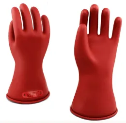 Перчатки 5 кВ изоляционные перчатки высокое напряжение класс 0 Электрические рабочие рукавицы.