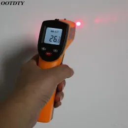 Ausrüstung 50 ~ 600 Digital Infrarot Thermometer GM320/AS530/HW600/GM550/HW550 LCD -Anzeige Nicht -Contact -Meter Pyrometer IR -Laserpunkt My18 20