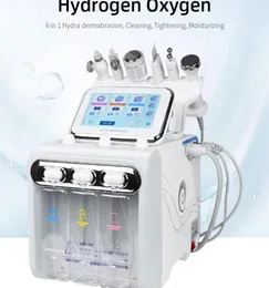 6 I 1 Vakuum Face Cleaning Hydro Water Oxygen Jet Peel Machine ANCE PORE Cleaner Face Massage Small Bubble Skin Care Device RF 223478425