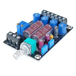 Amplificador dlhifi mini classe T TA2024 15W + 15W DC 12V Frequência completa HIFI AUDIO