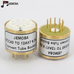 Усилитель 1PC ECC40 до 12AX7 12AU7 12AT7 ECC81 ECC82 ECC83 7025 CV4003 5751 DIY HIFI Аудио вакуумная трубка Усиление