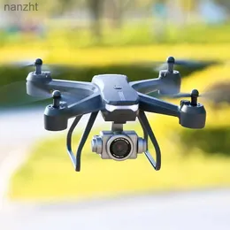 Drone 2022 Yeni V14 Drone 6K HD Geniş Açılı Kamera WiFi FPV Drone Çift Kamera Yüksekliği Bakımı Dört Helikopter RC Helikopter Erkek Oyuncak Hediye WX