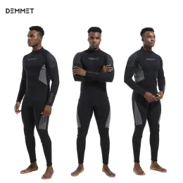 Dräkter våtdräkter 1,5/3mm neopren dykning surfing kostymer snorkling kajakning spearfishing freediving simning full kropp termiska håll varm