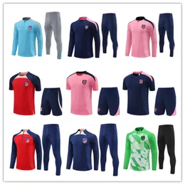 2024 bambini adulti Atletico Madrids Traccettatura Chandal Futbol Soccer Allenamento Suit 23 24 25 Madrids Trackuits Set Men Camiseta de Football Jacket Surviter