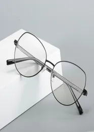 Vintage Eyeglasses Cat Eye AntiBlue Light Metal Reading Glasses Frames Eyewear Women Optical Fashion Presbyopia Computer Glass SU2075431