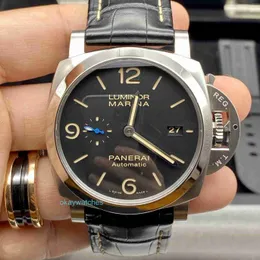 Fashion Luxury Penarrei Watch Designer Shooting of Celebrity Limited Edition Ny automatisk mekanisk 44mm skiva PAM01312 MENS
