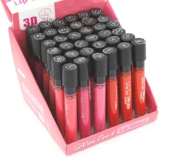 Lip gloss 36pcslot 18 colori set di lipgli impermeabili 24 ore di lunga durata 11 g 80603960042