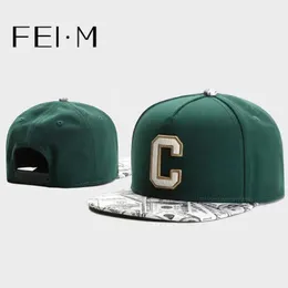 Ball Caps Fei M Fashion Gld Cee Benjamin Регулируемая закуска C Green Letter C Baseball C для взрослых спортивных солнечных баскетбольных шляп 5 J240506