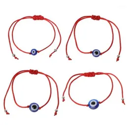 Charm Armband 8101214mm Lucky Blue Bead Armband Red String Thread Rope Amulet Jewelry 2022 Gifts17489678