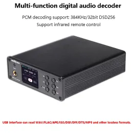 Конвертер Dual ES9038Q2M Audio Decoder усилитель наушников QCC5125 Bluetooth 5.1 APTXHD LDAC FORMAT FORMAT IV/LPF Схема обработки