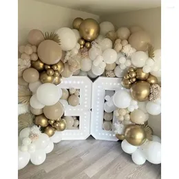Balões de decoração de festa 105pcs para casamentos chuveiros de noiva Revelações de gênero Festas de aniversário de Ação de Graças