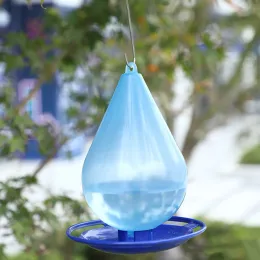 Karmienie 1PC Bird Feeder wiszące kolibra woda urządzenie karmiące wodę ogród dziki karmienie Fontanna na zewnątrz pojemnik na żywność ptaków