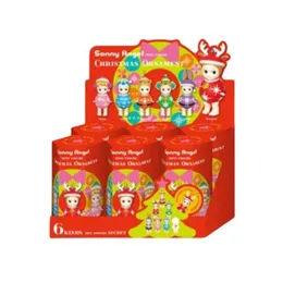 Blind Box 2023 Christmas Ornament Box Blind Box Mini Christmas Série de Ornamentos Figura Hipper Surpresa Bag do Christmas Presentes de Natal T240507