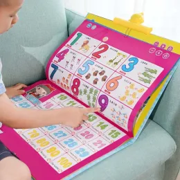 Blöcke zeigen, dass Audio -Bücher Lesen von Kindern Lesen Kinder für Bildungsmaschinen Kinder lernen Chines englische Sprache Baby Spielzeug
