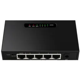 Zaagmachines 5port Poe Gigabit Switch VLAN işlevi ile yönetilmeyen güç kaynağı 52V1.25A 1000MPS Anahtar Eu Fişi