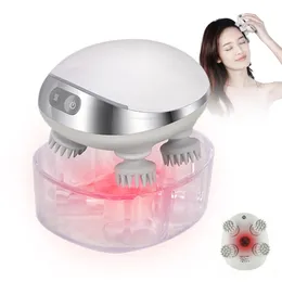 Massageador de cabeça elétrica Octopus 360 graus Multi Garra Velificação ajustável Massagem no couro