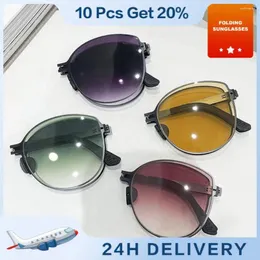 Sunglasses Sunshade Portable Fashion Gafas De Sol Foldable Sun Glasses Uv Protection Summer Goggles Eyewear Personality Durable