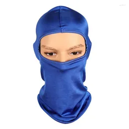 Czapki rowerowe maska ​​twarzy BALACLAVA SUN SHADE Pył odporny na wiatrówki motocyklowe czapkę na nakrycia głowy Akcesoria sportowe odzież sportowa