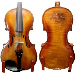 4/4 Pattern "Joseph Guarnerius 1742" intagliato violino a mano con custodia