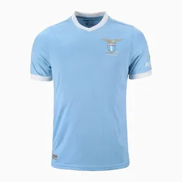 23-24 Lazio Soccer Jerseys de 50 anos imóvel Luis Bastos Sergej Badelj Lucas J.Correa Zaccagni Marusic Fotball Shirts Kit