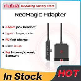 Zaagmachines 100% Original Nubia Redmagic Gaming Box för Redmagic 6Pro/6 Docking Station Redmagic Adapter