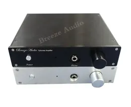 Amplificador Brzhifi BZ2204 Caso de alumínio da série Headphone Amplificador Chassi DIY Caixa de instrumentos eletrônicos de multifutação de multifuncional DIY