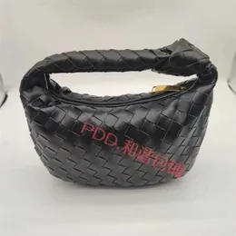 Jodies Bag BottegVenets Handbag 7a Woven Bag High End Popular Style Woven Dumpling Bag Female Internet Celebrity Portable Small