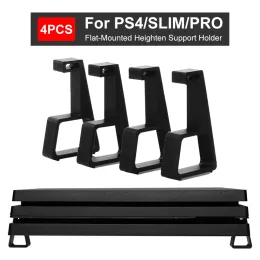 Racks PS4 Poupa de suporte de suporte de suporte de suporte plano Pé de resfriamento de suporte horizontal para o suporte para o suporte para PS4/Slim/Pro Accessores