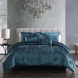 Conjunto de edredom de King White de luxo - conjunto de 7 peças para o melhor conforto em casa.Perfeito para uma noite de sono acolhedor.Atualize a decoração do seu quarto hoje!