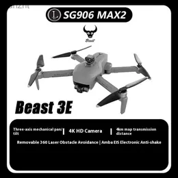 Droni Zll SG 906MAX2 BEAST 3E Brushless e Evitamento senza ostacoli EIS FPV 4K DRONE DRONE 4 KM G REMOTE CONTROLLO AIRCRAFT ASSIS WX