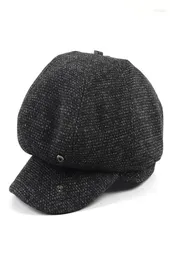 Beret Beret Hat Men Classic Vintage осень 2022 года Peak Blinders Men039s Cap Boina Italiana Hombre Octagonal Sboy Male6142985