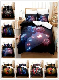 Low Customized Whole 3D Bedding Sets Poker Theme Polyester Soft SkinFriendly Duvet Cover Set Adult Children Universal Q8624221