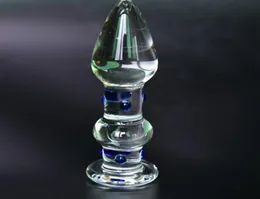 Classic glass anal butt plug beads Crystal dildo Adult male female masturbation products Sex toys for women men gay7817978