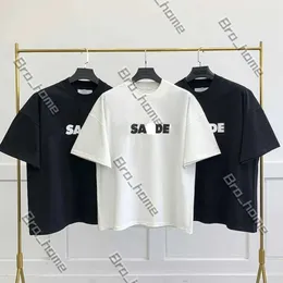 2024 Designer T -shirt Tshirt Högkvalitativ mode Casual Brand Shirt Summer Mens and Womens Letter Printing Couples Cotton T Shirt Simple Style Overdimased T Shirt 604