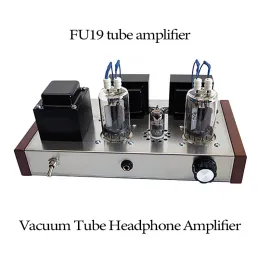 Förstärkare FU19 Vakuumrörets hörlurarförstärkare 4W*2 Klass A HIFI Hem hörlursförstärkare för Sennheiser HD600 HD650 HD700 HD800