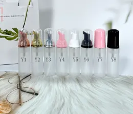 Şişeler 24 PCS/Lot 30ml 60ml 100ml 100ml Şişe Şişe Sıvı Sabun Çırpılmış Mudun Noktaları Şişeleme Şampuan Losyon Duş Jel Köpük Pompası Şişeler