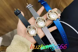 Marca clássica de alta qualidade Pantera assistir Full Crystal Leopard Wristwatch Aço inoxidável diamante Diamante feminino Relógios Animal Relógio 36mm