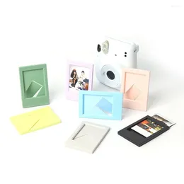 Çerçeveler Basit 3 inç küçük PO Frame Mini Instax İsim Kartı Resim Masa Pokard Ekran Masaüstü Dekorasyon