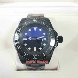 Ausgezeichnete Qualität Mann Uhren 44mm 116660 126660 D-Blue Ceramic Saphir Black Pvd Case 2813 Bewegung MACHTER MACHISCHE AUTOMATISCHE MENS WATCH MENS ARMS Armbanduhren