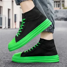 Piattaforma di scarpe eleganti grandi scarpe da ginnastica per maschi casual sneaker verdi scarpe estive uomini sport sports da corsa VIP prezzo più basso 240506