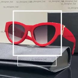 YSL نظارة شمسية فاخرة للنساء والرجال مصمم رسالة yslss شعار y slm6090 نظارات نفس النمط الكلاسيكية Cat Gey Frame Classes مع Box 1278